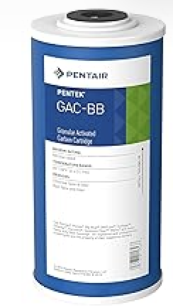 Cartouche charbon actif granulé Big Blue 10" – Pentair GAC-BB