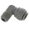 Raccord équerre mâle 1/4&#8243; fileté – Tube 3/8&#8243; push&#8209;fit | Réf. AME0604