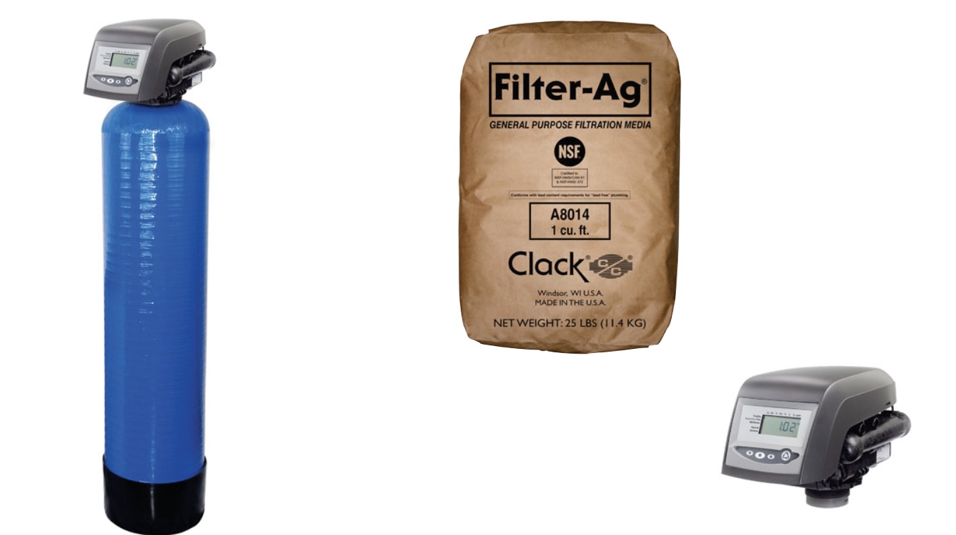 Filtre à Sable 30 L – Vanne 263 + 740F – Bouteille 10x54 – Automatique