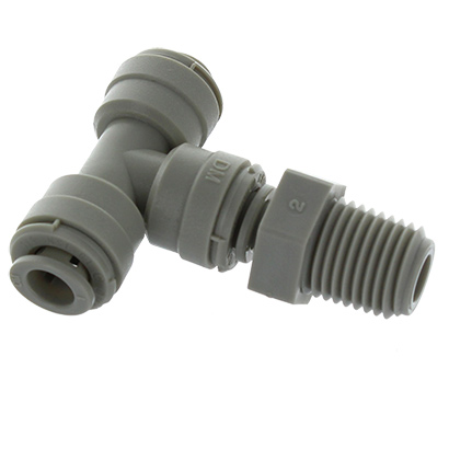 Raccord TE Orientable 1/4" NPTF – Centre – Réf. AMRC0404