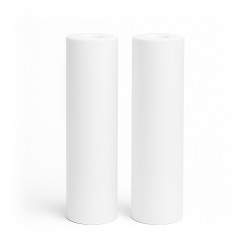 Pack 2 Filtres Lisses 10" – 10 Microns pour Adoucisseur & Osmoseur