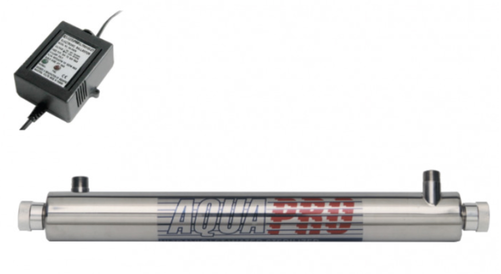 Stérilisateur UV complet Aquapro – 6 GPM – 20 W – E/S ¾"