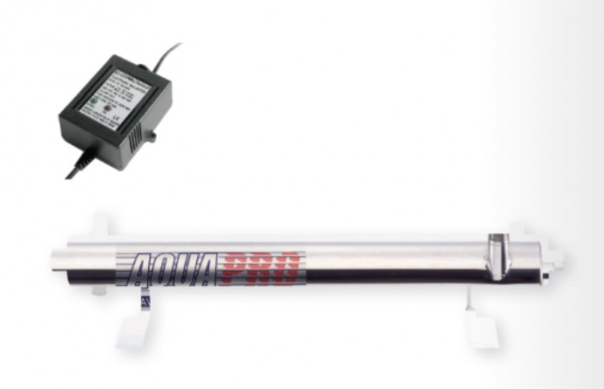 Stérilisateur UV vertical 12 GPM – 39 W – AQUAPRO avec ballast
