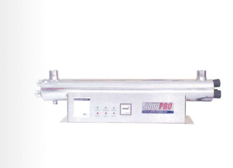 Stérilisateur UV Horizontal 36 GPM – 8176 L/h – 120 W – Inox 304