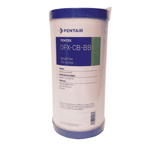 Filtre Big Blue Pentair DFX – Chlore & Sédiment – 10’’ – 10 µm