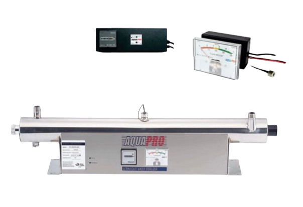 Stérilisateur UV ART088435 – 12&#8239;GPM – 40&#8239;W – Avec Moniteur UV