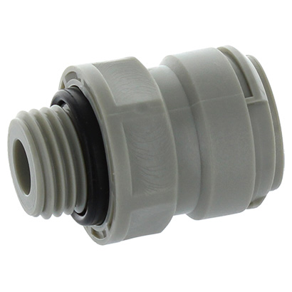 Raccord droit 1/4" BSP - Tube 3/8" avec joint torique | AMCBB0604