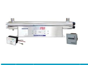 Stérilisateur UV ART057301 – PR&#8209;UV&#8209;36GPM&#8209;HT – 120&#8239;W – Haut Débit Horizontal