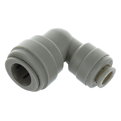 Raccord équerre inégal 3/8&#8243; – 1/4&#8243; push&#8209;fit | Réf. AEU0604