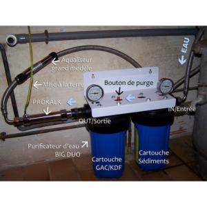YDROKALK 20" APC – Filtration Anti-Calcaire Écologique BIG BLEU